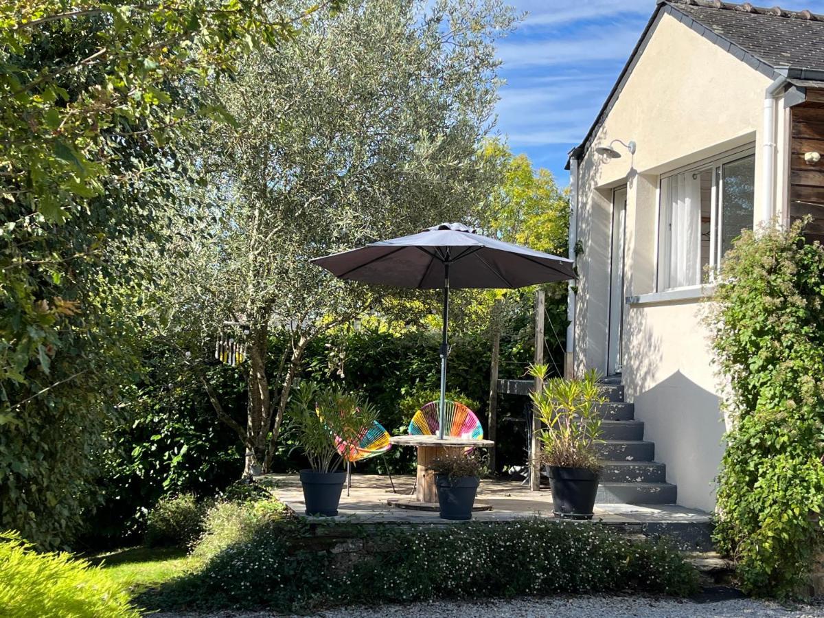 Chambre D'Hotes Golf Du Morbihan Plougoumelen Exteriör bild
